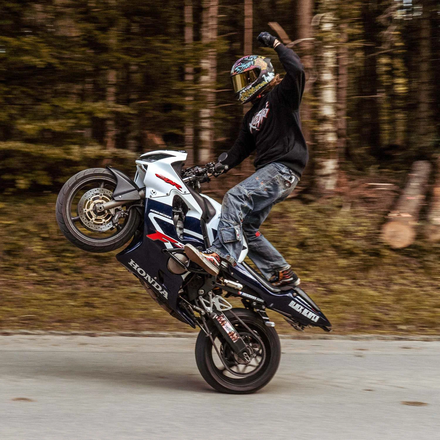 Moto stunt parts